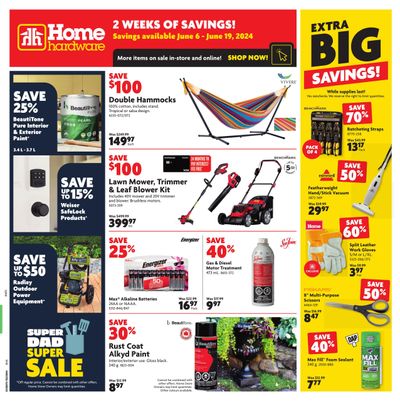 Home Hardware (BC) Flyer June 6 to 19