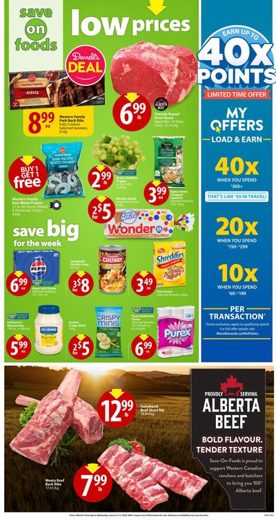 Save On Foods (AB) Flyer June 6 to 12