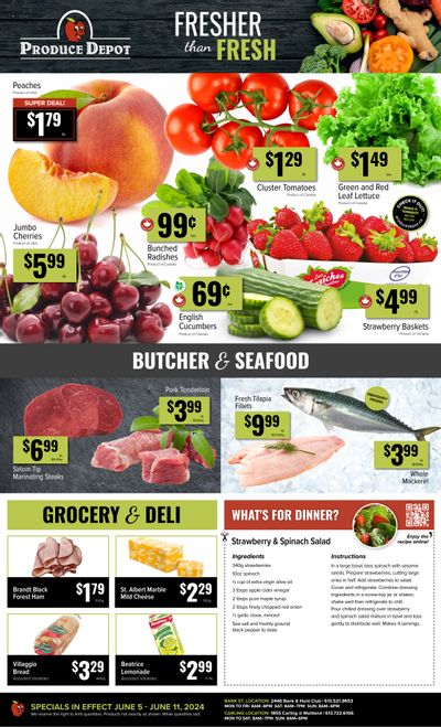 Produce Depot Flyer June 5 to 11