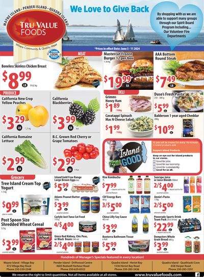 Tru Value Foods Flyer June 5 to 11