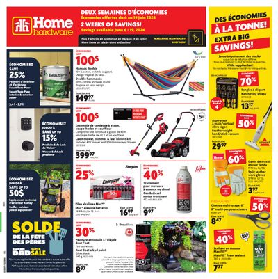 Home Hardware (QC) Flyer June 6 to 19
