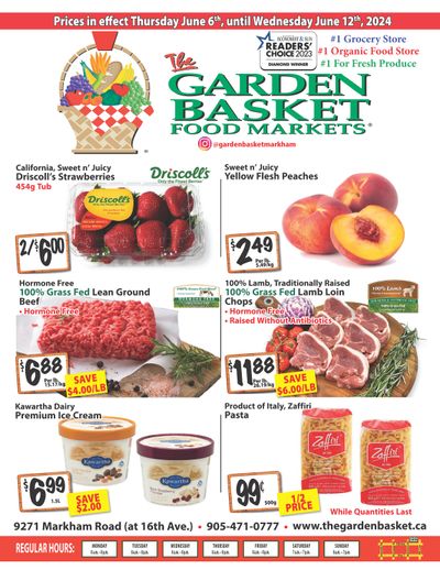 The Garden Basket Flyer June 6 to 12