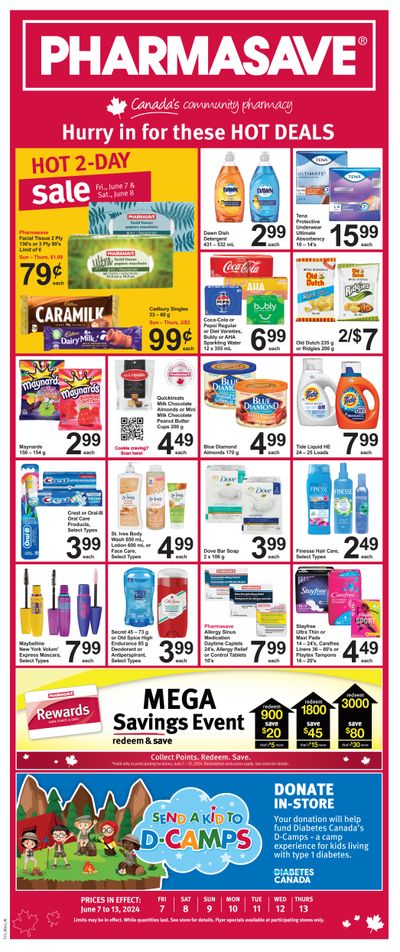 Pharmasave (AB, SK & MB) Flyer June 7 to 13