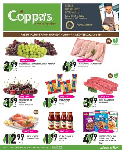 Coppa's Fresh Market Flyer June 6 to 12