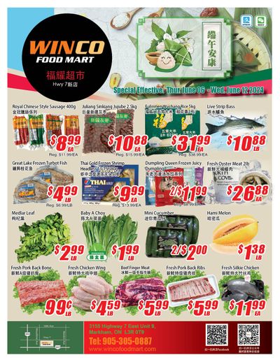 WinCo Food Mart (HWY 7) Flyer June 6 to 12