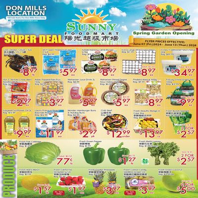 Sunny Foodmart (Don Mills) Flyer June 7 to 13