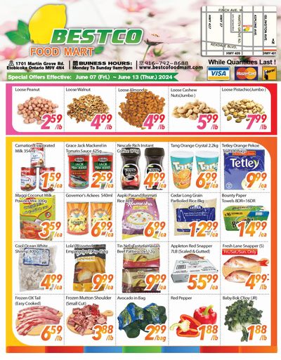 BestCo Food Mart (Etobicoke) Flyer June 7 to 13