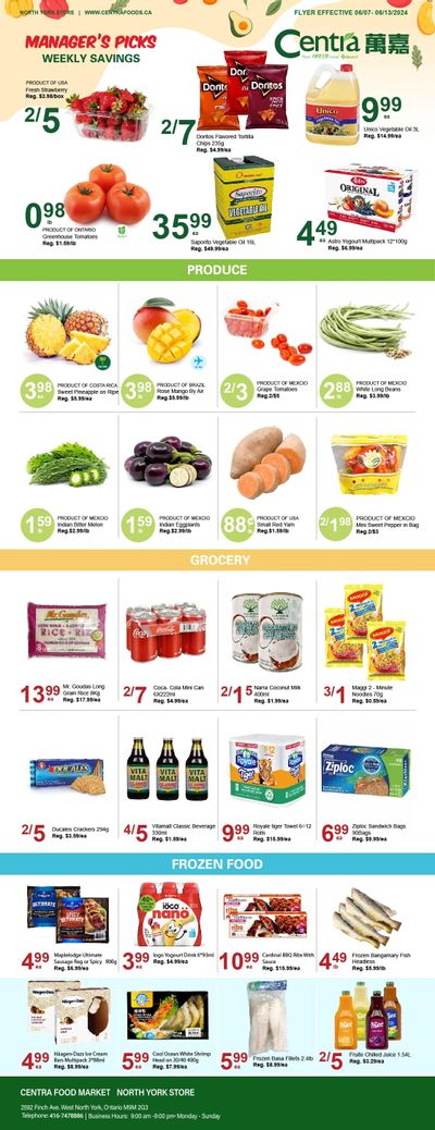 Centra Foods (North York) Flyer June 7 to 13
