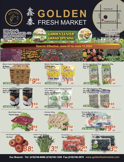Golden Fresh Market Flyer June 7 to 13