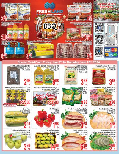 FreshLand Supermarket Flyer June 7 to 13