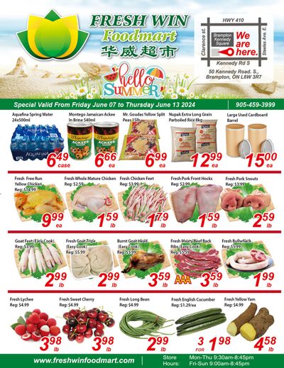 Fresh Win Foodmart Flyer June 7 to 13