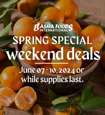 Basha Foods International Weekend Deals Flyer June 7 to 10