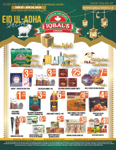 Iqbal Foods (Mississauga) Flyer June 7 to 20