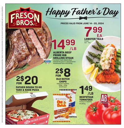 Freson Bros. Flyer June 14 to 20