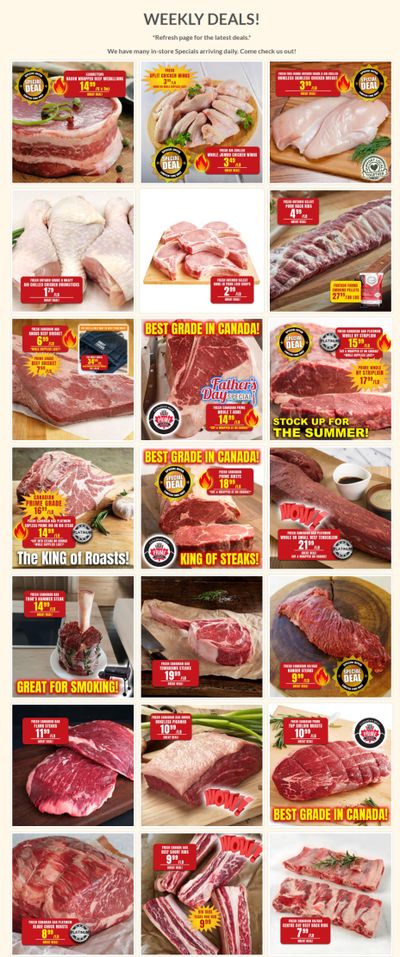 Robert's Fresh and Boxed Meats Flyer June 10 to 17