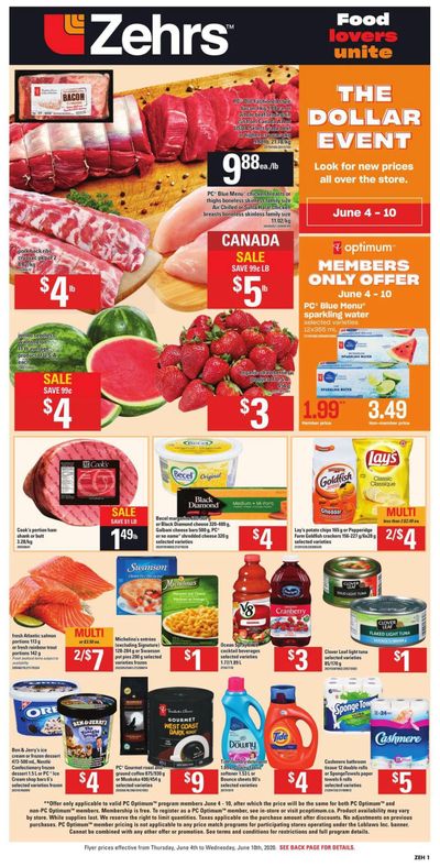 Zehrs Flyer June 4 to 10