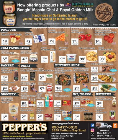 Pepper's Foods Flyer June 11 to 17