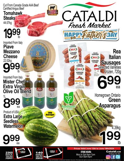 Cataldi Fresh Market Flyer June 12 to 18