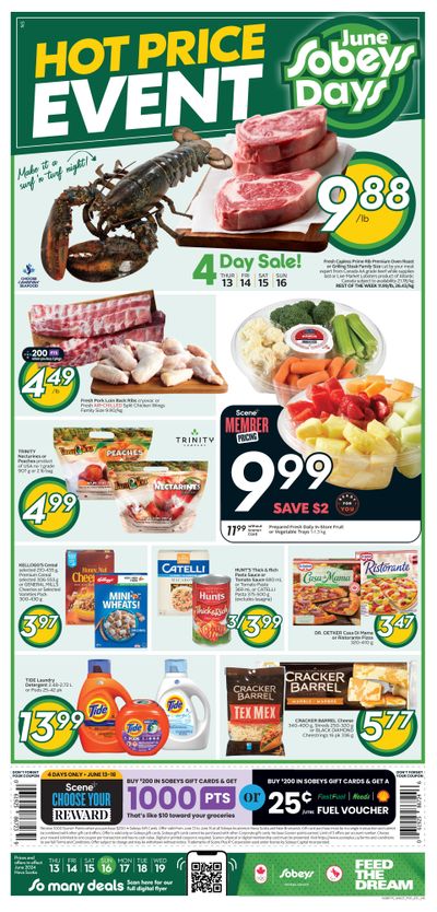 Sobeys (Atlantic) Flyer June 13 to 19