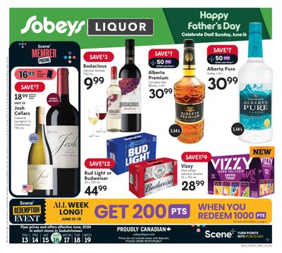 Sobeys (SK) Liquor Flyer June 13 to 19