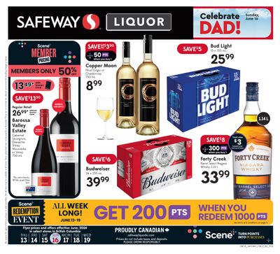 Safeway (BC) Liquor Flyer June 13 to 19