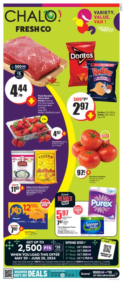 Chalo! FreshCo (West) Flyer June 13 to 19