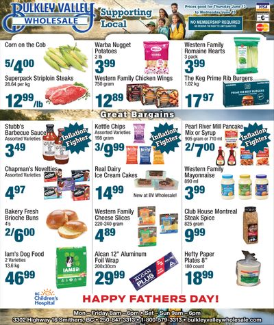 Bulkley Valley Wholesale Flyer June 13 to 19
