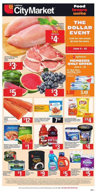 Loblaws City Market (West) Flyer June 4 to 10