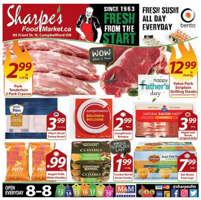 Sharpe's Food Market Flyer June 13 to 19