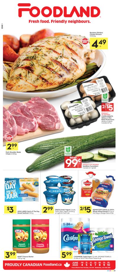 Foodland (ON) Flyer June 4 to 10