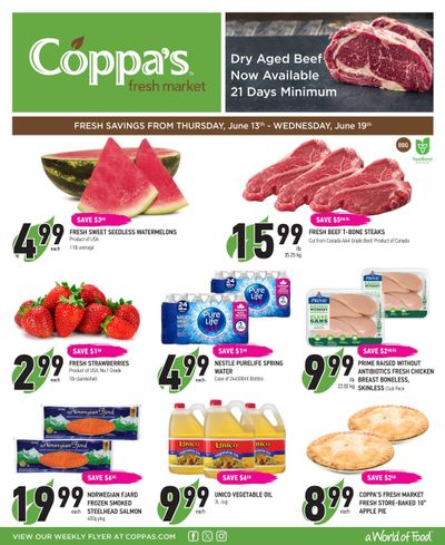 Coppa's Fresh Market Flyer June 13 to 19