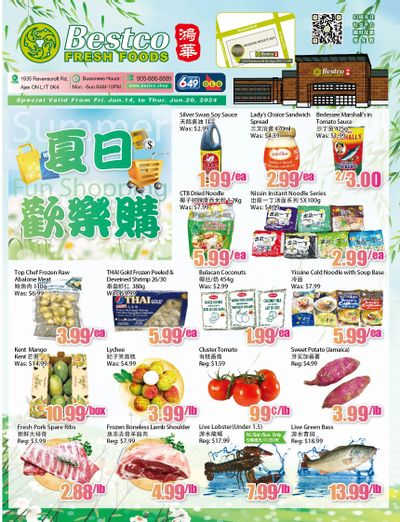 BestCo Food Mart (Ajax) Flyer June 14 to 20