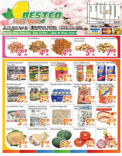 BestCo Food Mart (Etobicoke) Flyer June 14 to 20
