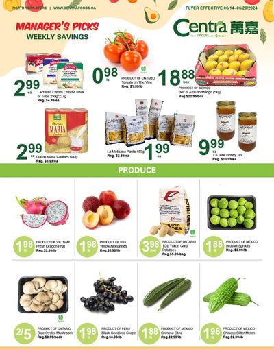 Centra Foods (North York) Flyer June 14 to 20
