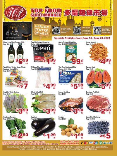Top Food Supermarket Flyer June 14 to 20