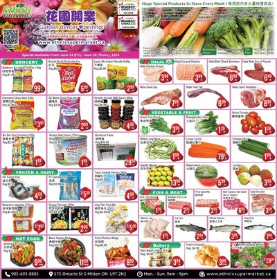 Ethnic Supermarket (Milton) Flyer June 14 to 20