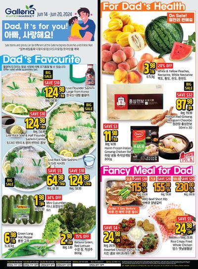 Galleria Supermarket Flyer June 14 to 20