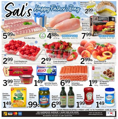 Sal's Grocery Flyer June 14 to 20