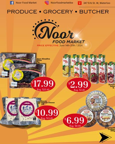 Noor Food Market Flyer June 14 to 20