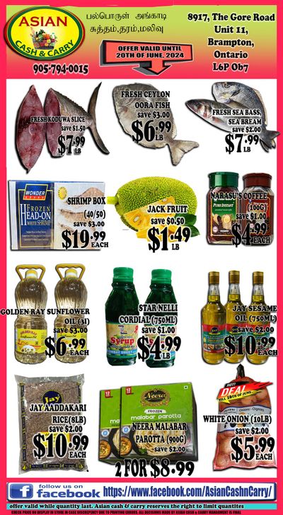 Asian Cash & Carry Flyer June 14 to 20