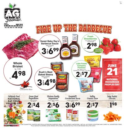 AG Foods Flyer June 14 to 20