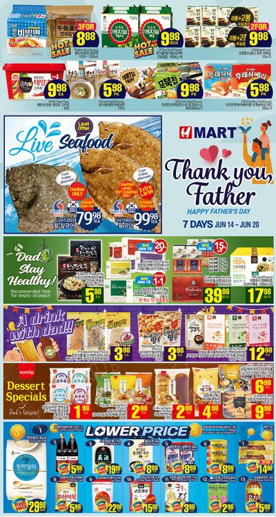 H Mart (West) Flyer June 14 to 20