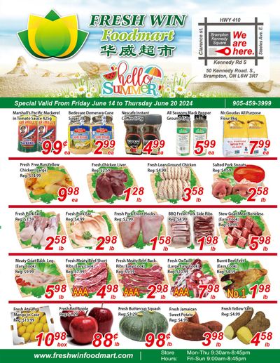 Fresh Win Foodmart Flyer June 14 to 20