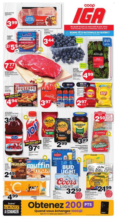 Coop IGA Flyer June 20 to 26