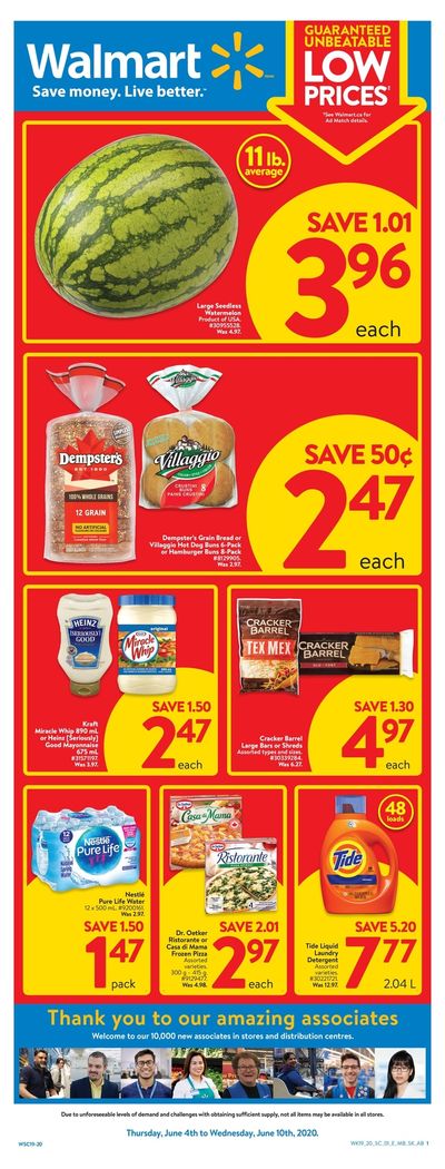Walmart (West) Flyer June 4 to 10