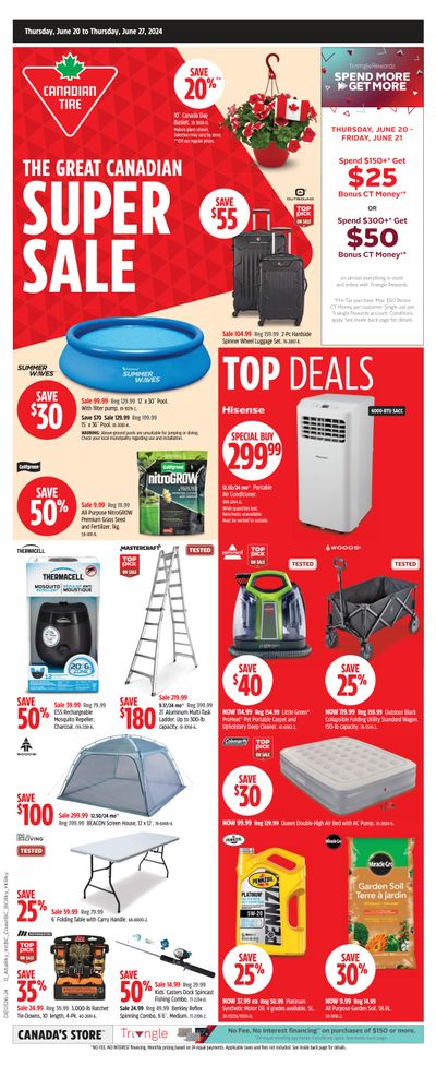 Canadian Tire (West) Flyer June 21 to 27