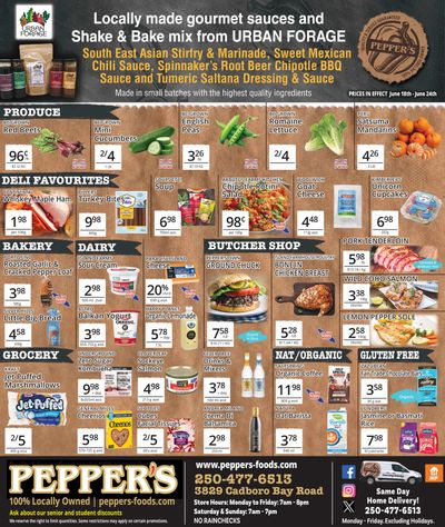 Pepper's Foods Flyer June 18 to 24