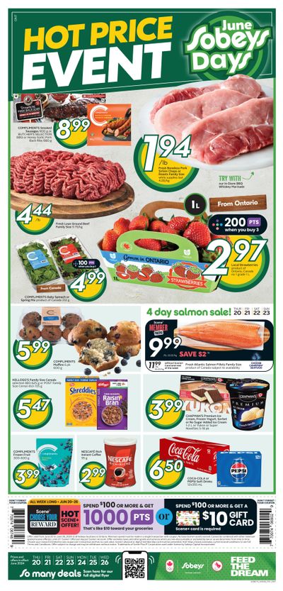 Sobeys (ON) Flyer June 20 to 26