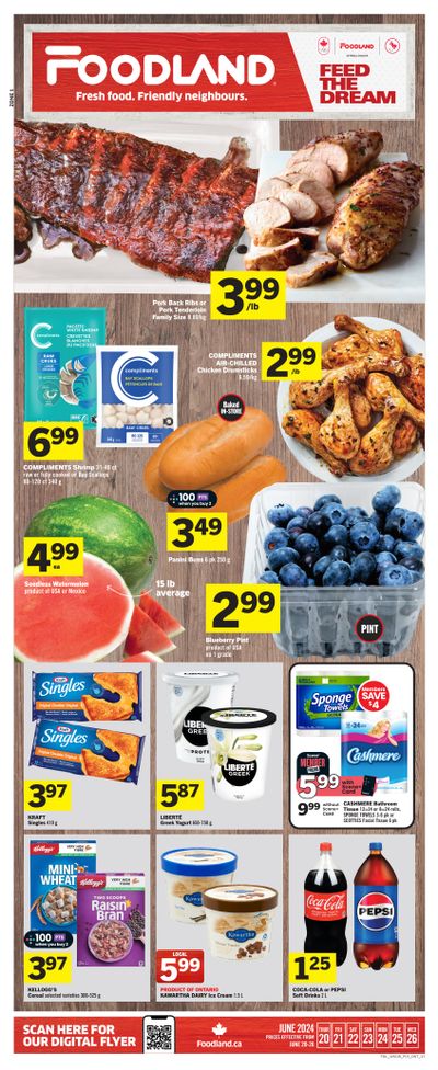 Foodland (ON) Flyer June 20 to 26