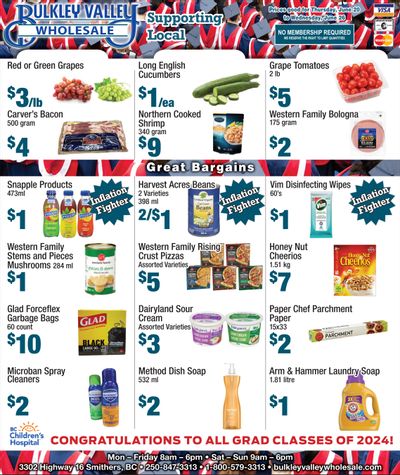 Bulkley Valley Wholesale Flyer June 20 to 26